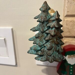 Bath & Body Works Green and Brown Holiday Tree Ornament